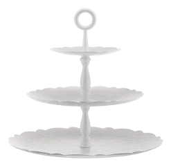Alessi Etagère Dressed X-Mas Stainless Steel 3-Laags 31 cm Discount