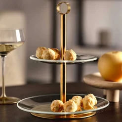 Leonardo Etagère Cena Gold (2-Delig)