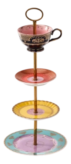 Etagère POLSPOTTEN High Tea Set Grandpa Multi