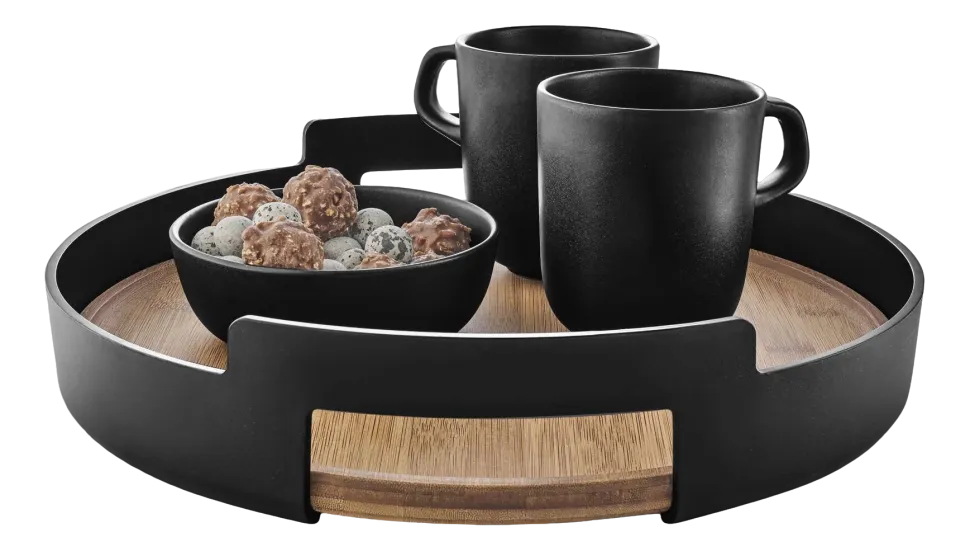Eva Solo Dienblad Nordic Kitchen Bamboe Black 35 cm