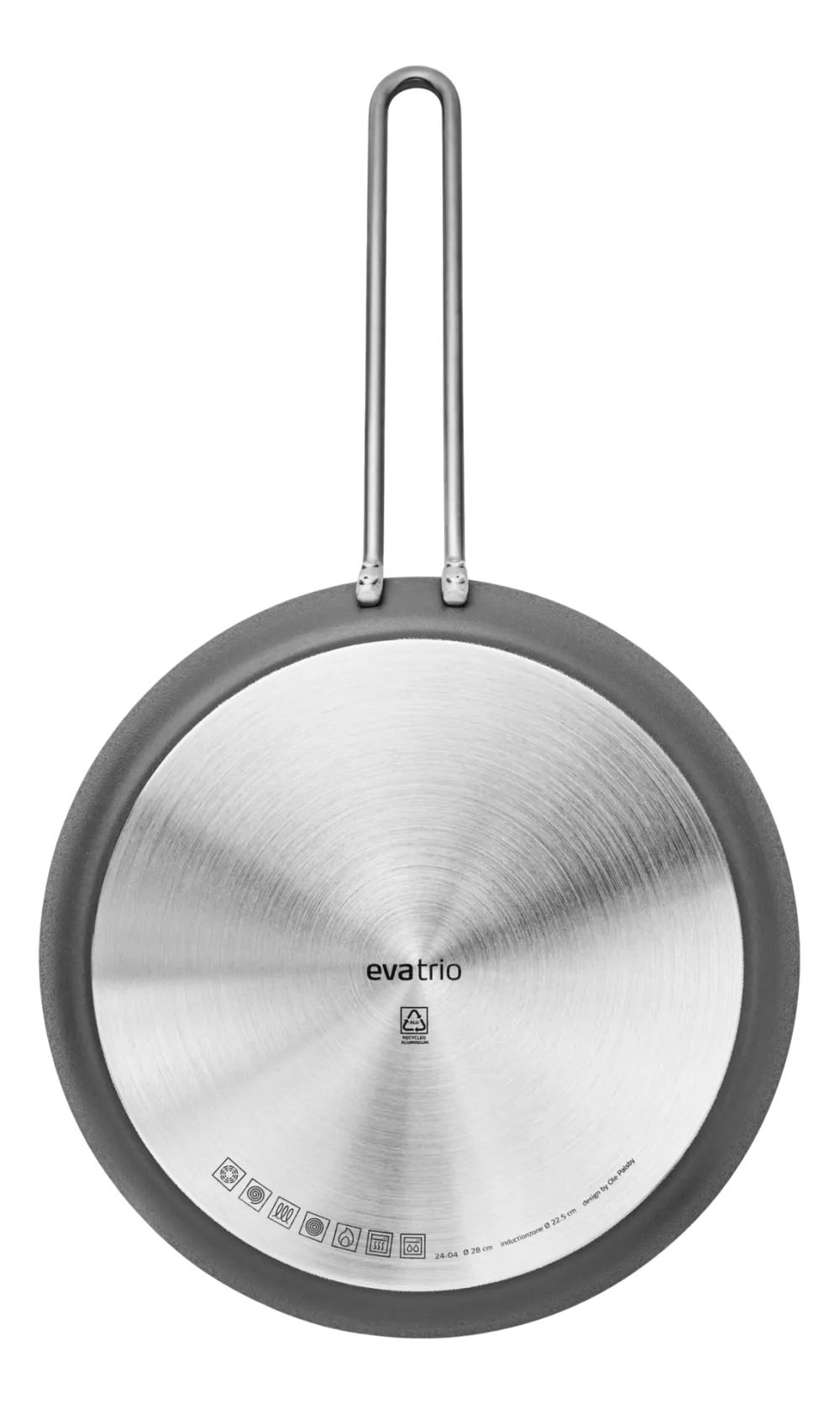 Eva Solo Eva Trio Koekenpan Grey Line Slip-Let Ceramic 28 cm Best