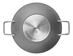 Eva Trio Wokpan Grey Line Slip-Let Ceramic 5L