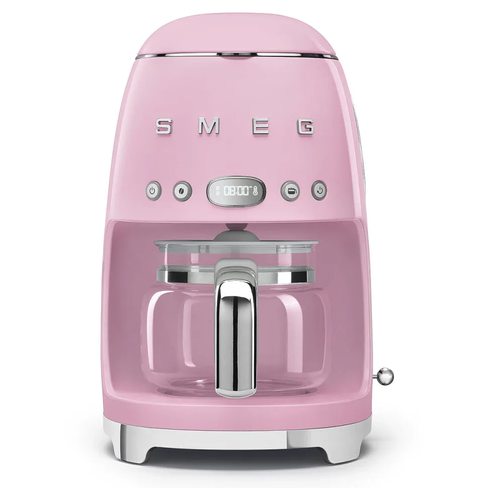 Filterkoffiemachine Smeg DCF02PKEU 50's Style Roze