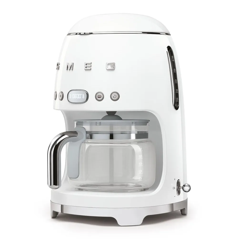 Smeg Filterkoffiemachine DCF02WHEU 50 Style Wit Hot