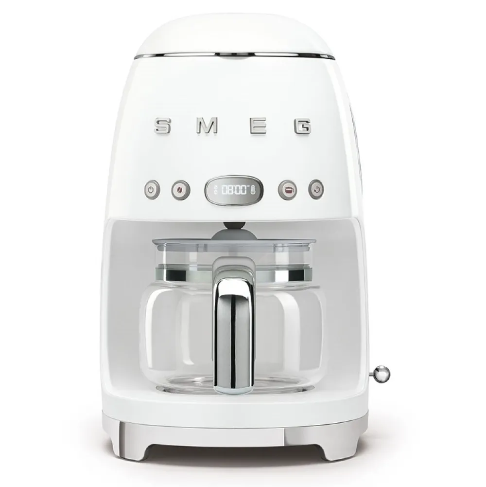 Smeg Filterkoffiemachine DCF02WHEU 50 Style Wit Hot