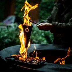 Forged Flambadou Churrasco Olive Outlet
