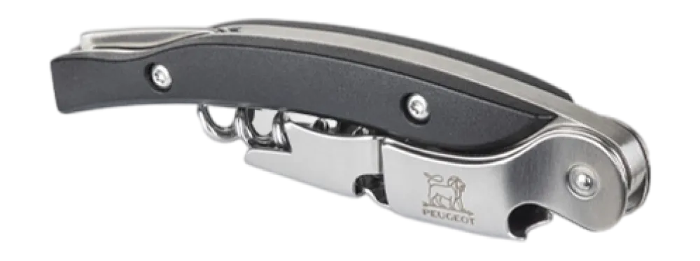 Peugeot Flesopener Malbec Zwart 13 cm