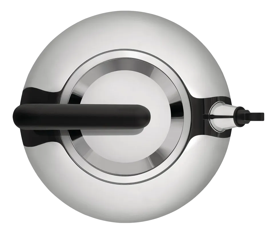 Fluitketel Alessi Bulbul Black 2,5 L
