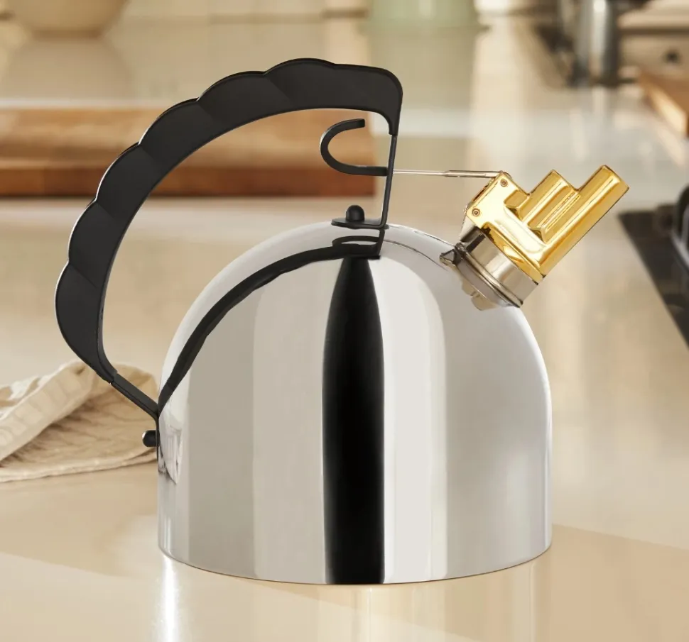 Fluitketel Alessi 9091, 2 L, Melodische fluit