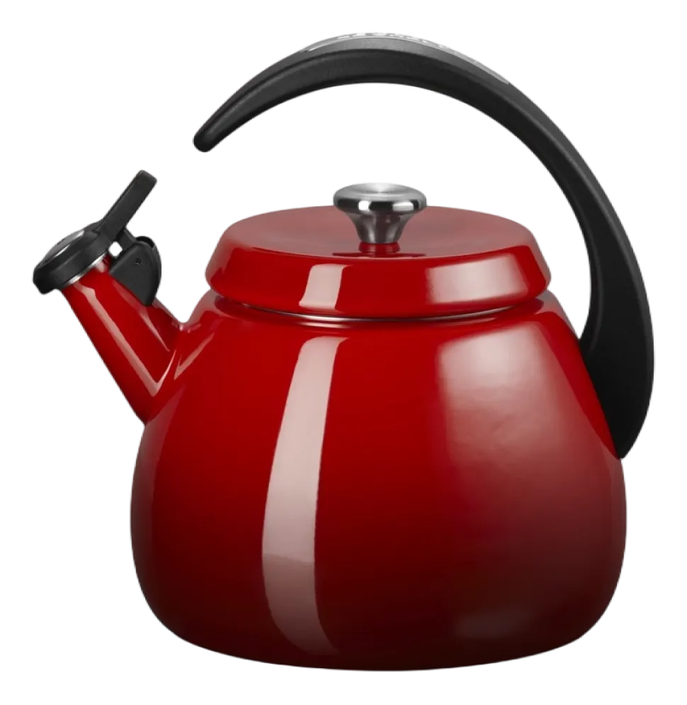 Fluitketel Le Creuset Cloche Kersenrood 2,1 Liter