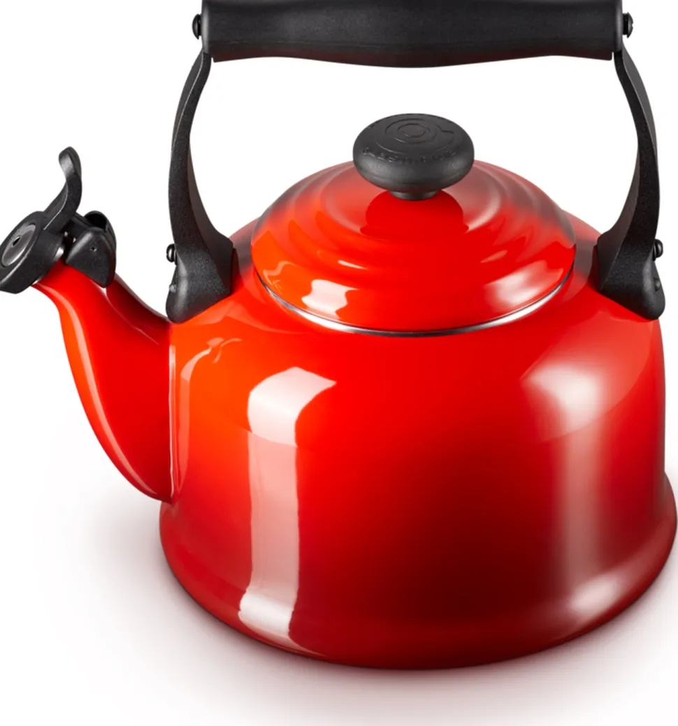 Fluitketel Le Creuset Tradition Kersenrood 2.1 Liter