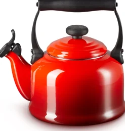 Fluitketel Le Creuset Tradition Kersenrood 2.1 Liter