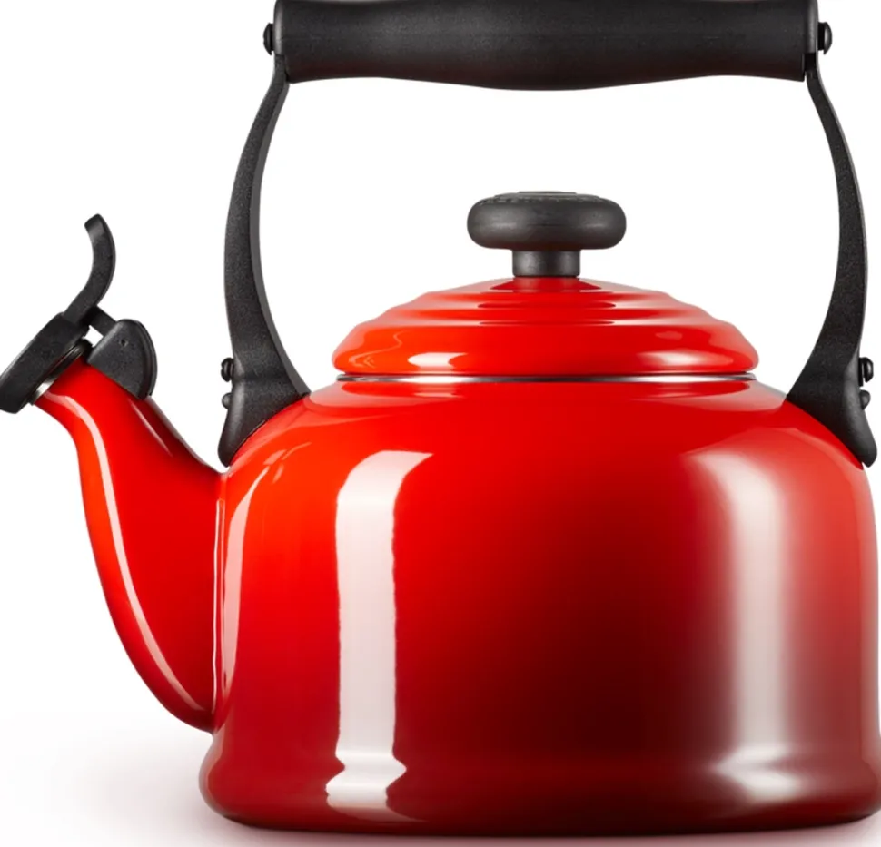 Fluitketel Le Creuset Tradition Kersenrood 2.1 Liter