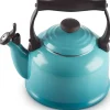 Le Creuset Fluitketel Tradition Caribbean Blue 2.1 Liter Clearance