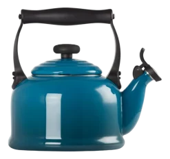 Le Creuset Fluitketel Tradition Deep Teal 2.1 Liter Max Best