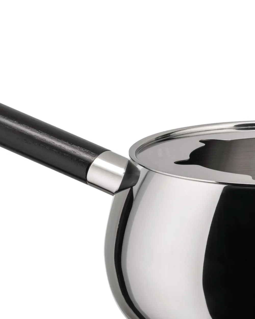 Alessi Fonduepan Mami Black 16 cm Outlet