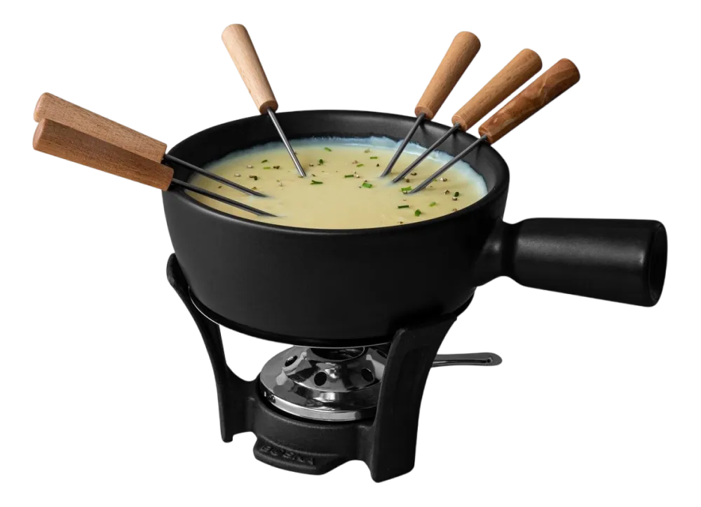 Boska Fondueset Nero Black / Silver Hot