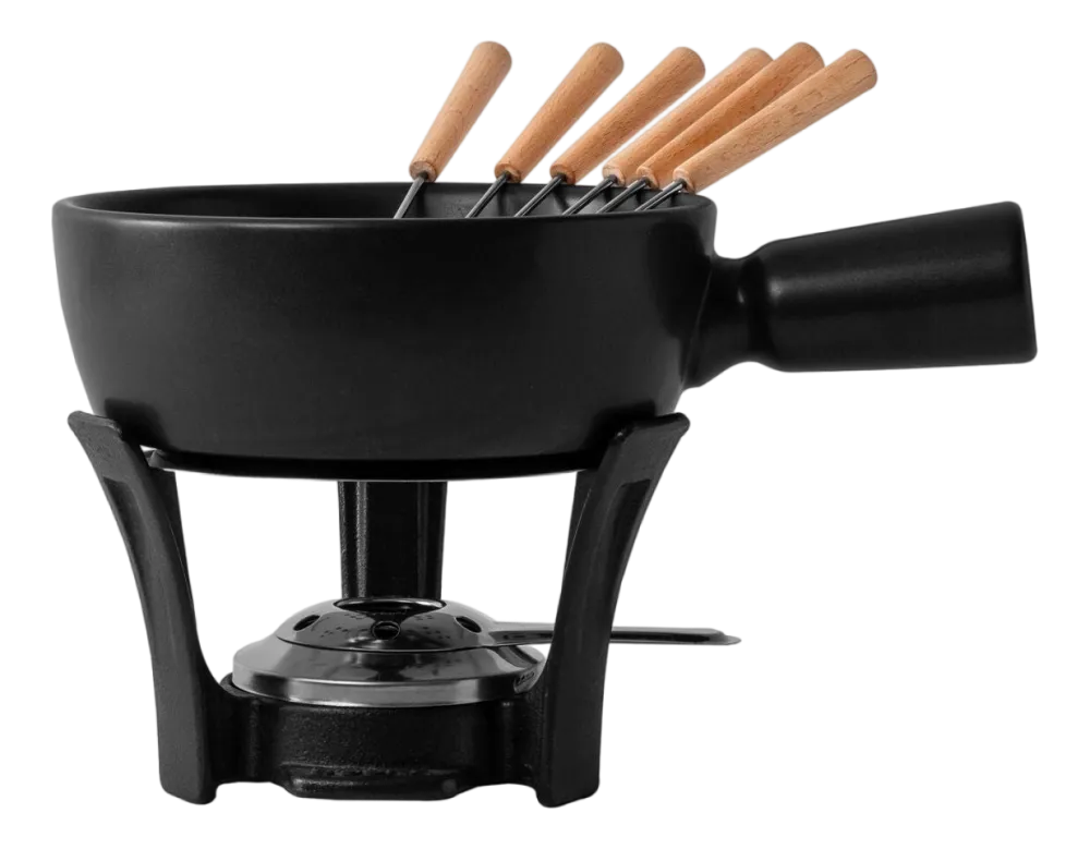 Boska Fondueset Nero Black / Silver Hot