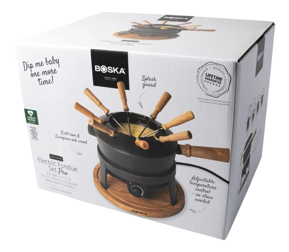 Boska Fondueet Pro Back / Brown / iver Hot