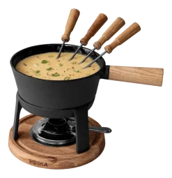 Fondueset Boska Pro M Black / Brown / Silver