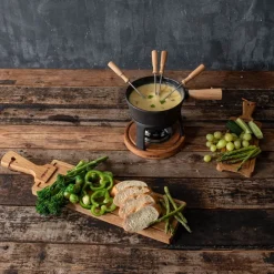 Fondueset Boska Pro M Black / Brown / Silver