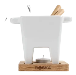Boska Fondueset Tapas Bianco Brown / Silver / White Hot