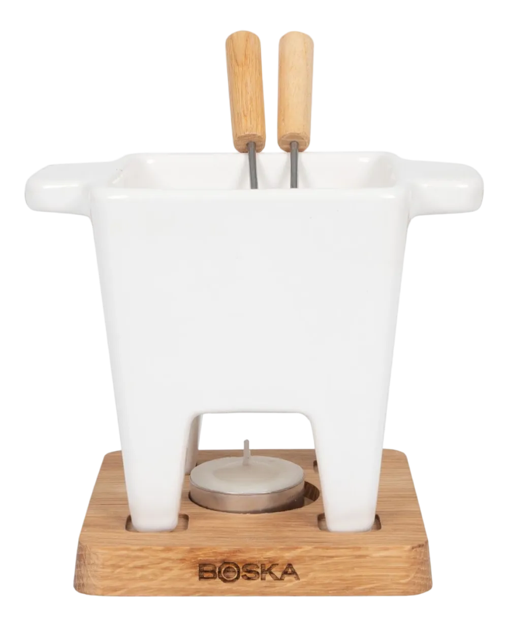 Boska Fondueset Tapas Bianco Brown / Silver / White Hot