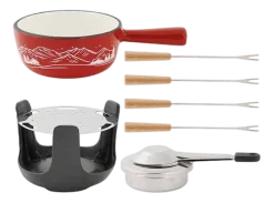 Fondueset Cosy & Trendy Aspen Rood