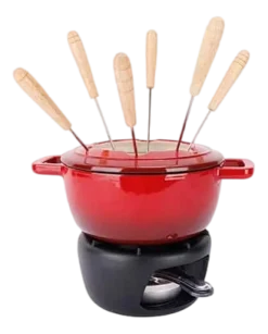 Fondueset Cosy & Trendy Fontestic Traditional Red 18 cm