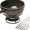 Emile Henry Fondueset Fusain (24 cm) Discount