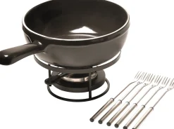 Emile Henry Fondueset Fusain (24 cm) Discount