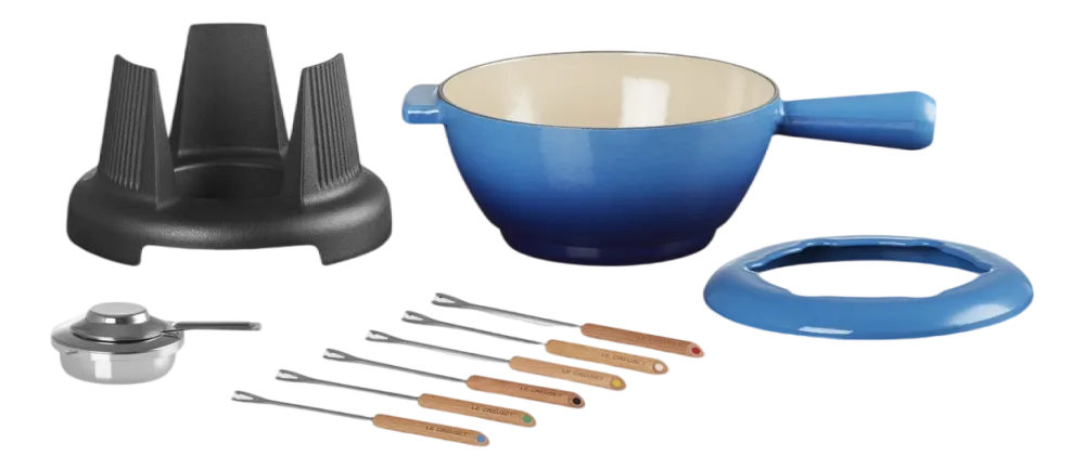 Le Creuset Fondueset Mode Azure Discount