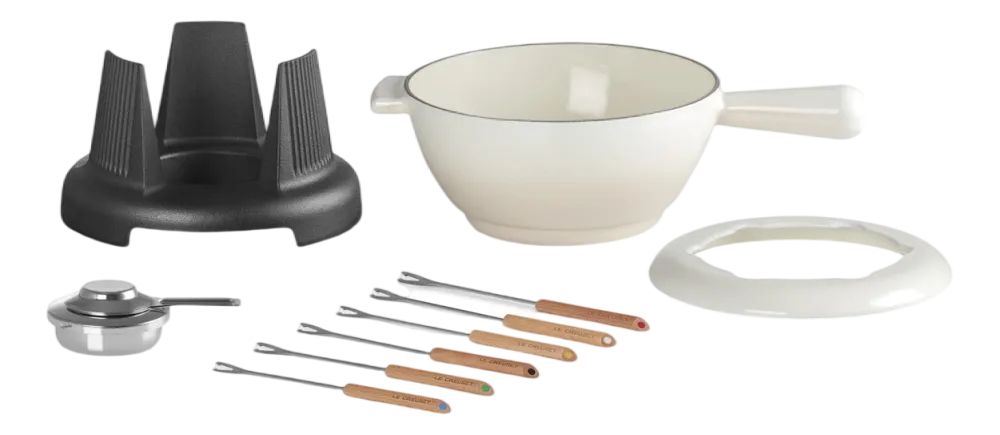 Le Creuset Fondueset Mode Meringue