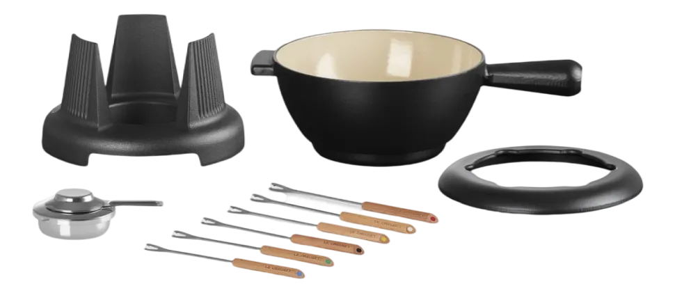 Fondueset Le Creuset Mode Sea Salt