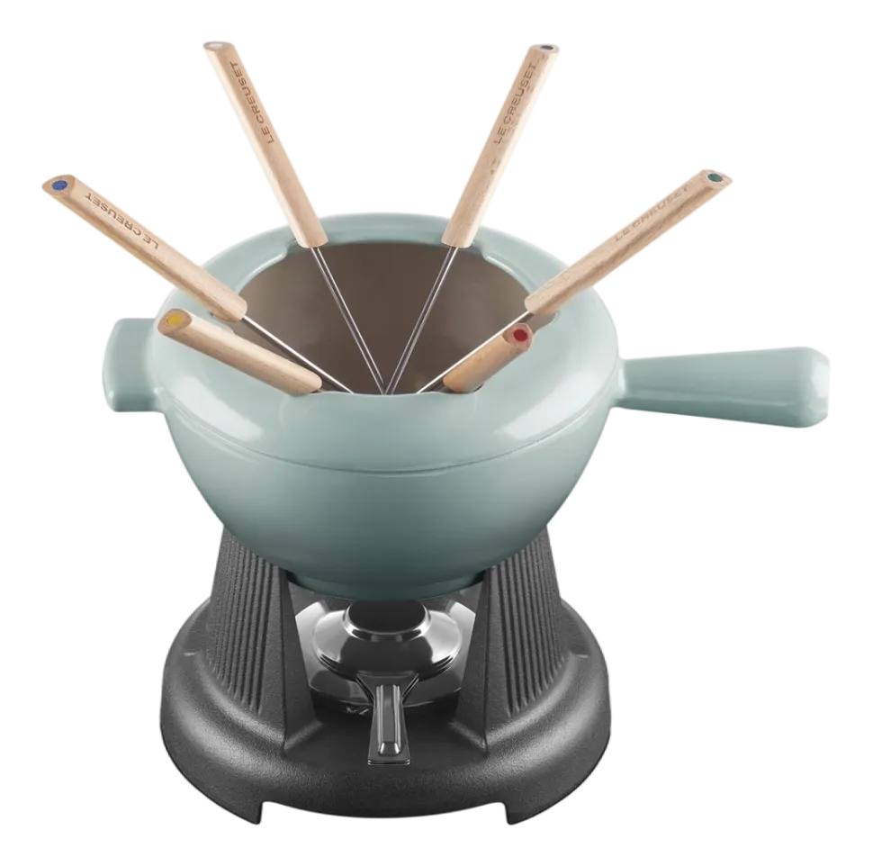 Fondueset Le Creuset Mode Sea Salt