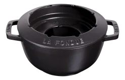 Fondueset Staub Zwart 20 cm (10-Delig)