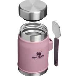 Food Jar Stanley The Legendary + Spork 0,4L Purple Smoke