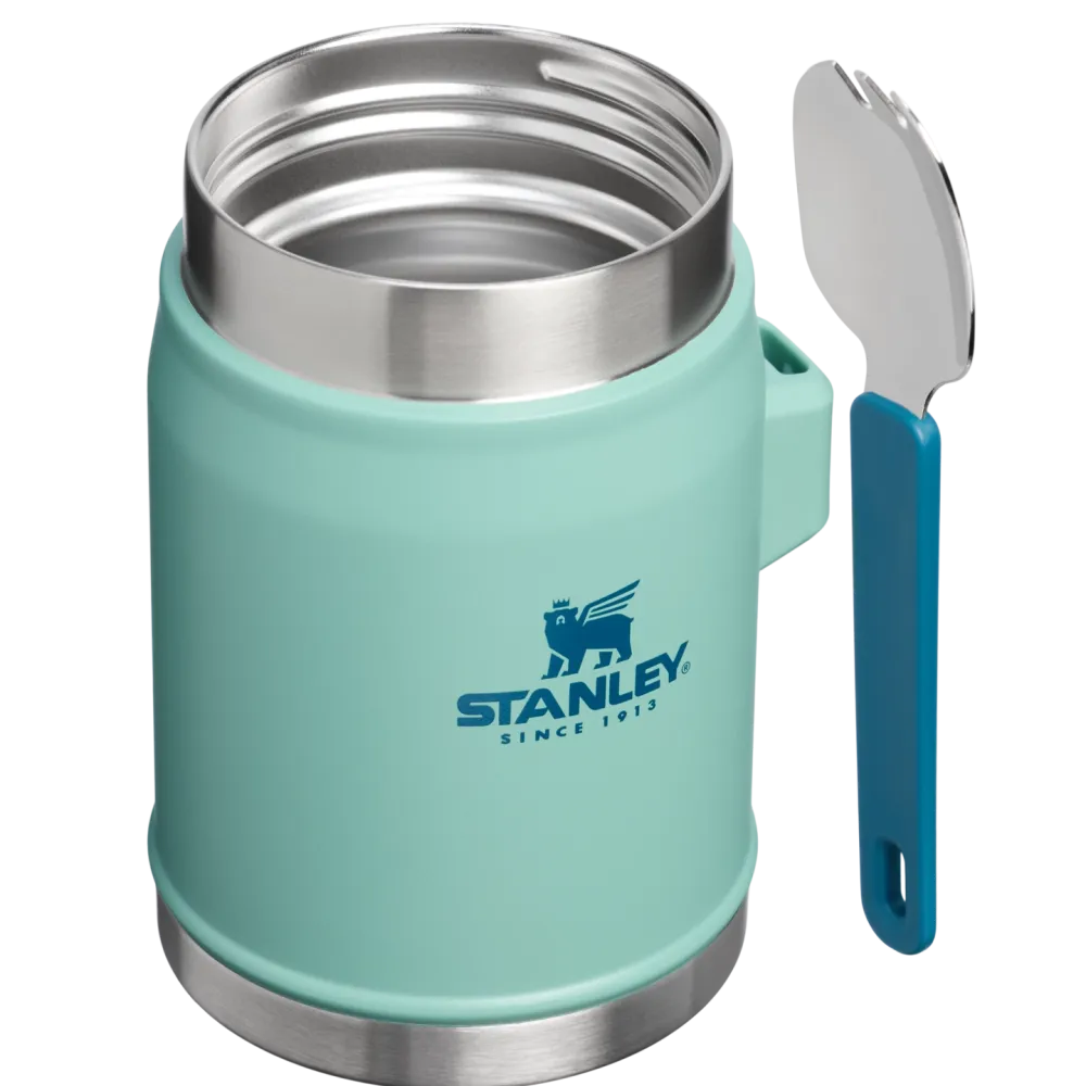 Stanley PMI Food Jar Stanley The Legendary + Spork 0,4L Spring Green Outlet