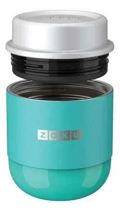 Food Jar ZOKU Neat Stack Aqua 295 ml