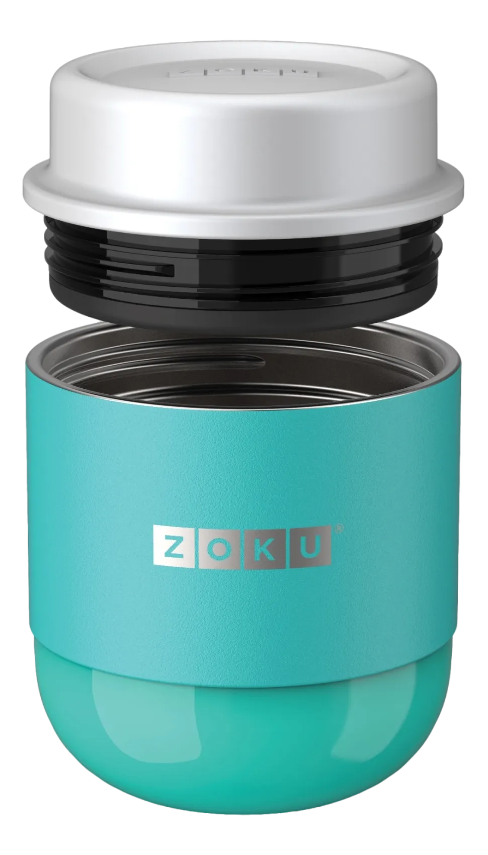 Food Jar ZOKU Neat Stack Aqua 295 ml