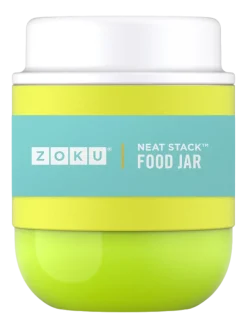 Food Jar ZOKU Neat Stack Lemon Lime 295 ml