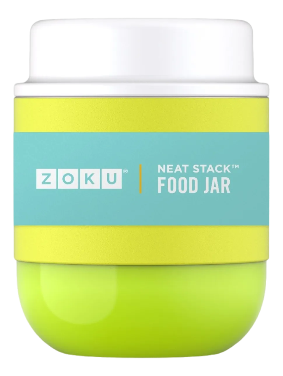 Food Jar ZOKU Neat Stack Lemon Lime 295 ml