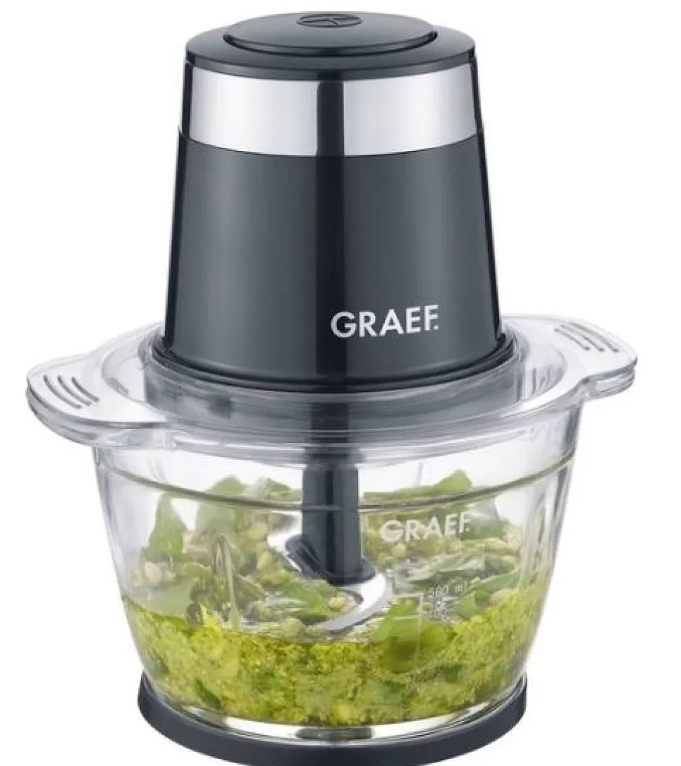 Foodprocessor Graef CH502 Zwart