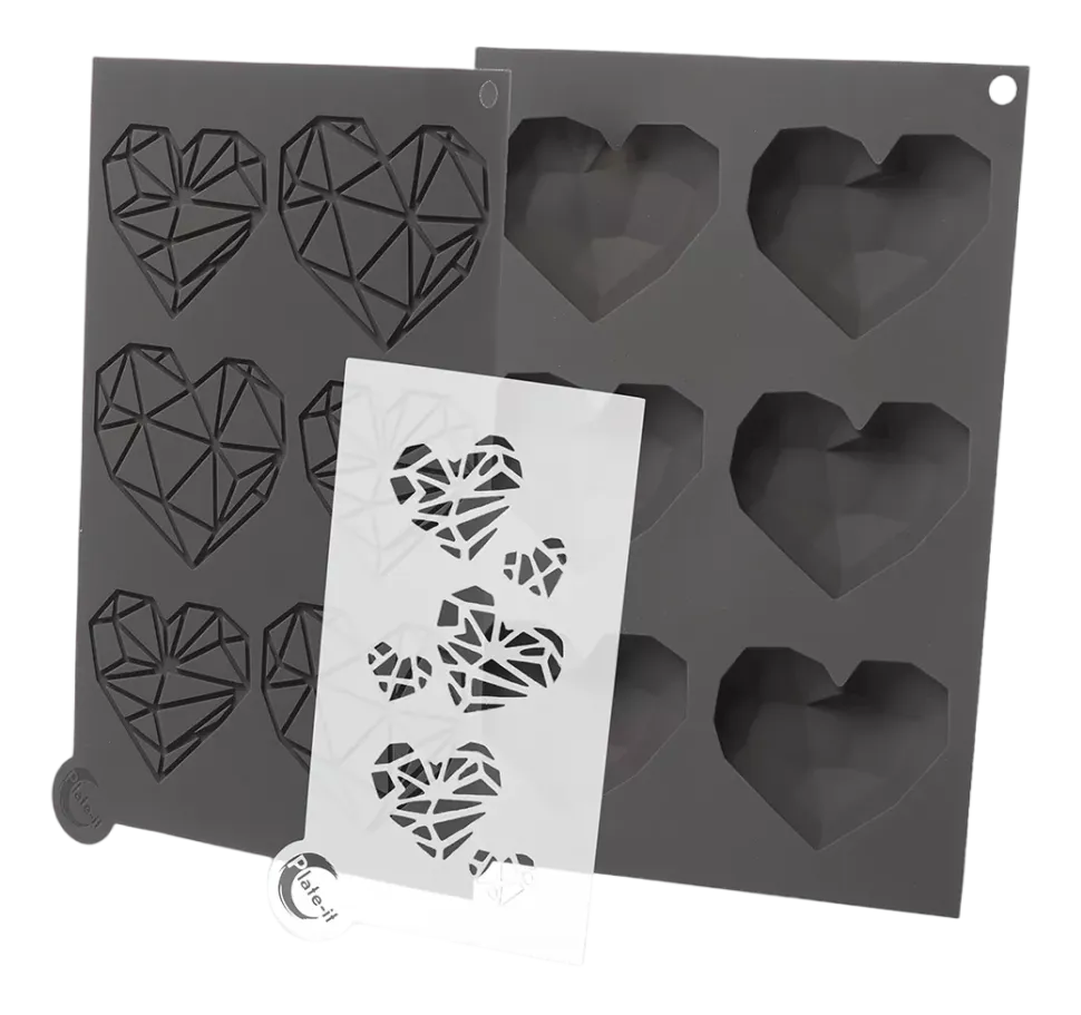 Garneermallen Plate-It Love at First Bite (3-delig)