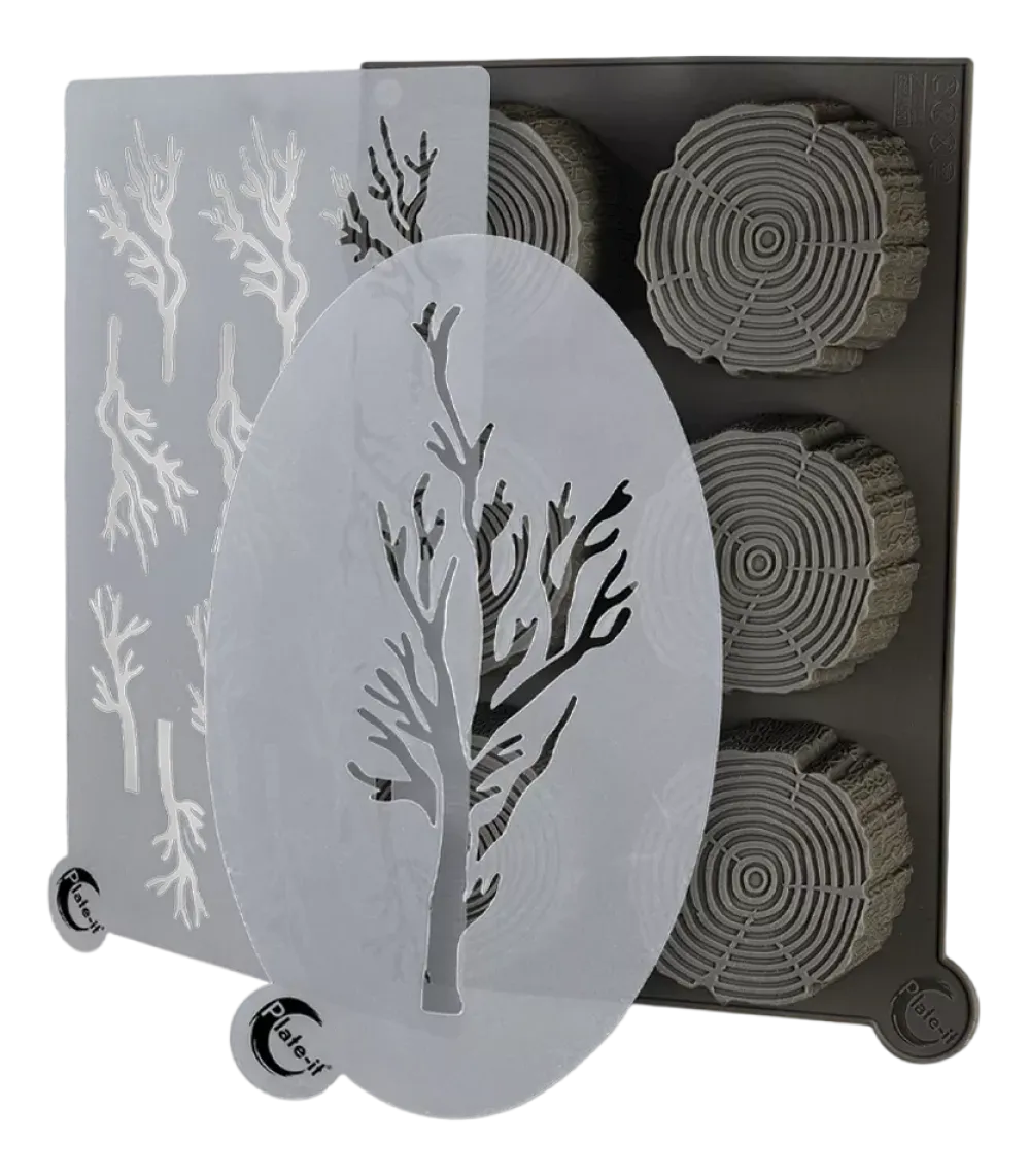 Plate-It Garneermallen Wood (3-delig) Outlet