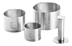 Plate-It Garneerringen Garneerringen Met Pusher (4-delig) Outlet
