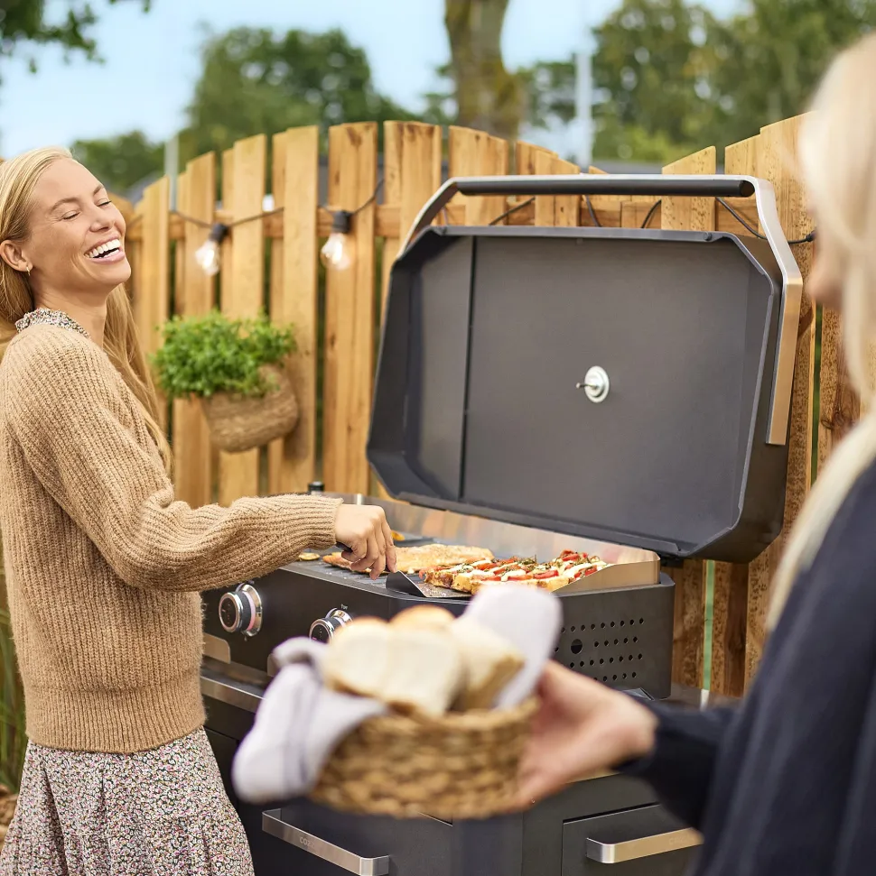 Gasgrill Cozze Plancha 800 3 Branders