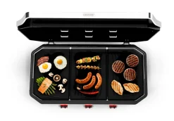 Gasgrill Cozze Plancha 800 3 Branders
