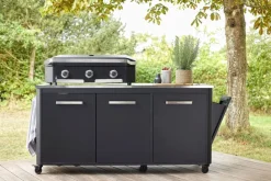 Gasgrill Cozze Plancha 800 3 Branders