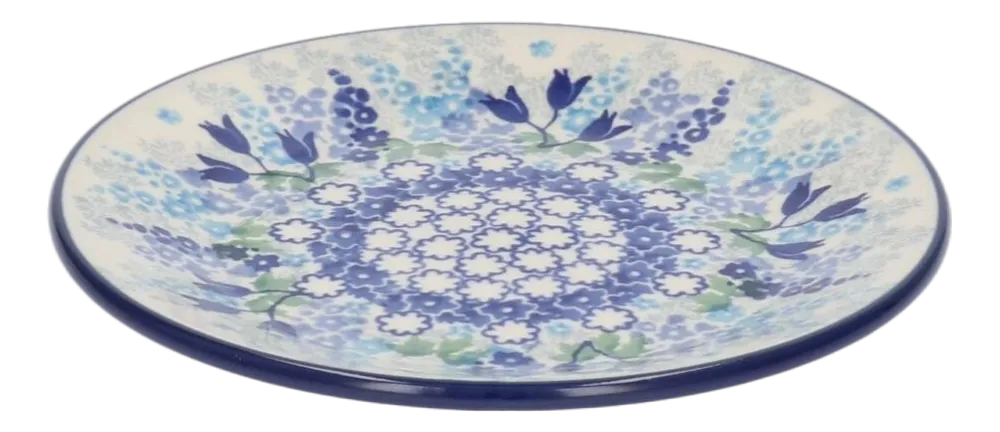 Bunzlau Castle Gebaksbord Blue Garden Flat 15,5 cm Clearance